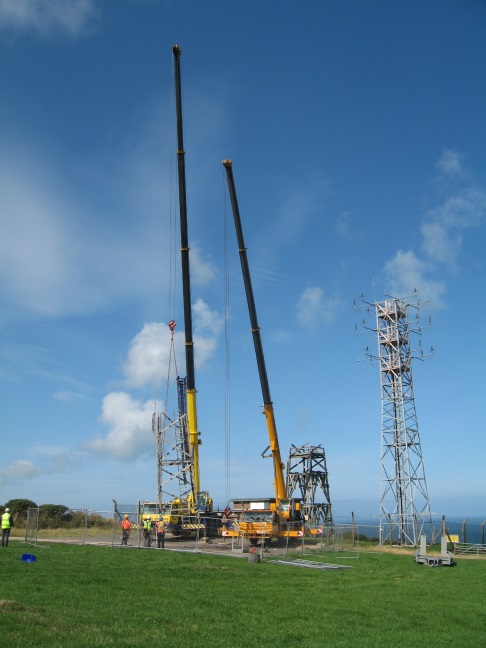 New Towers At MOD Aberporth