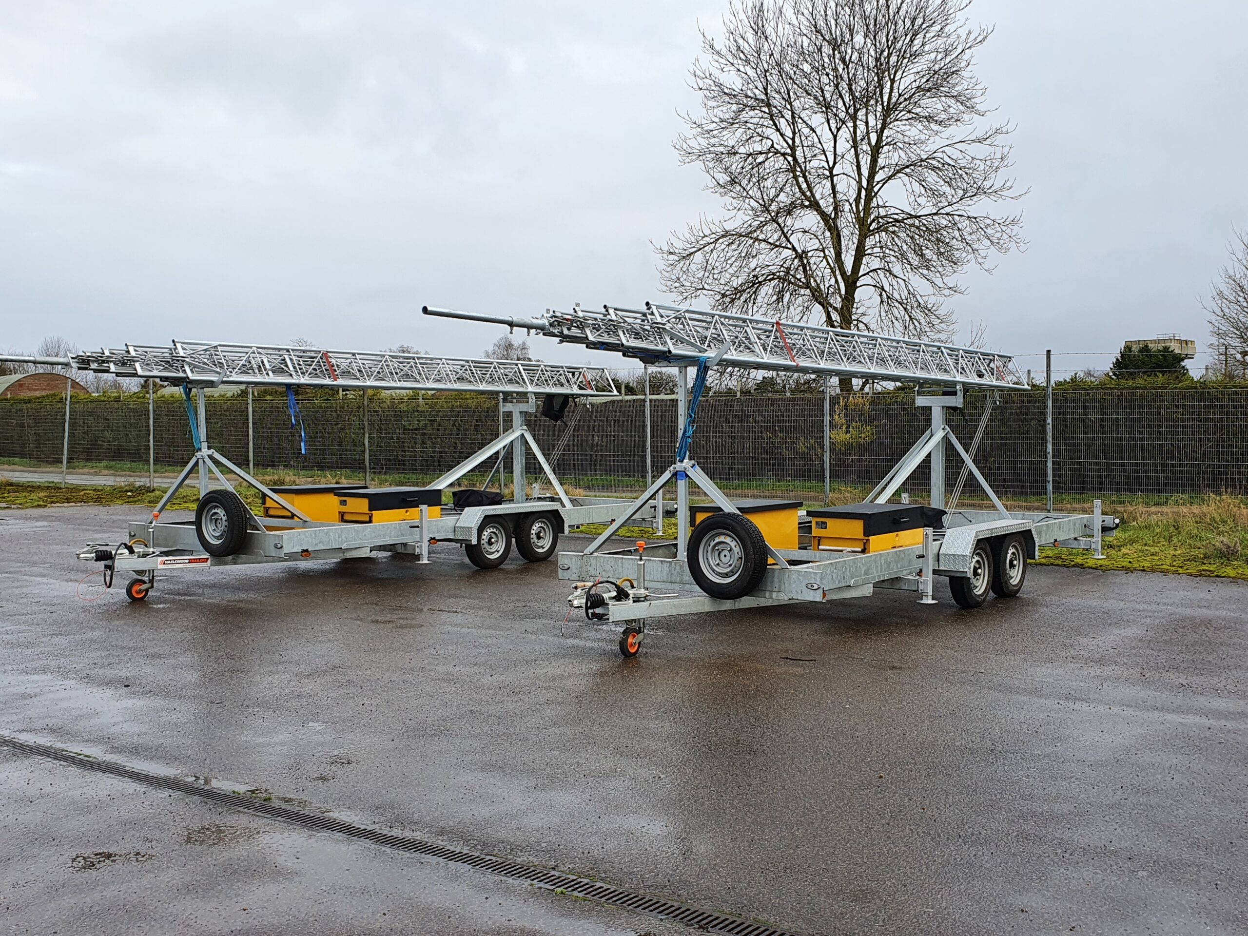 30m trailer masts are not unusual but …